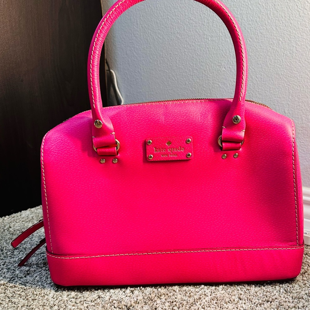 Kate Spade Hot Pink Satchel